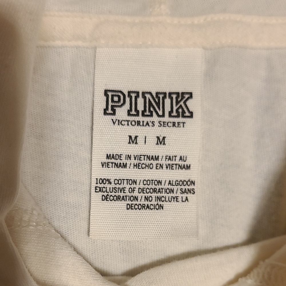 PINK Victoria's Secret Cream Hoodie and Tan Leggings Set - Picture 5 of 16